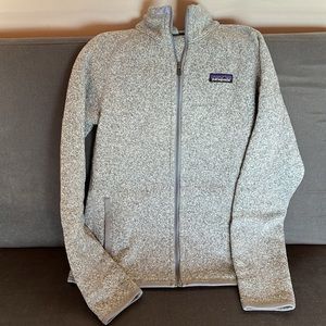 Patagonia Better Sweater Fleece Jacket Birch White size S